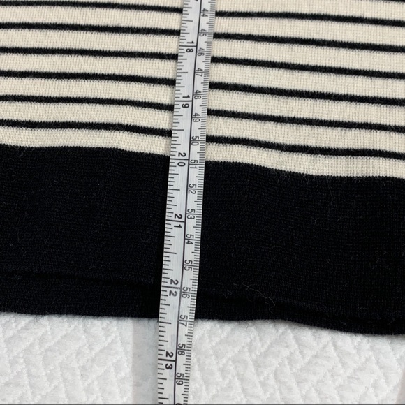 Ann Taylor LOFT Cotton/Silk Blend Striped🌸Sweater - Picture 9 of 9